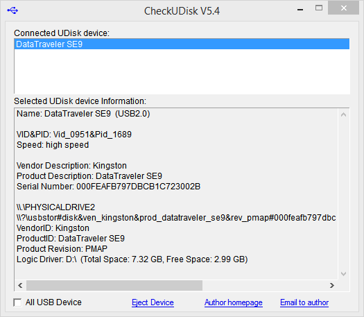 CheckUDisk V5.4