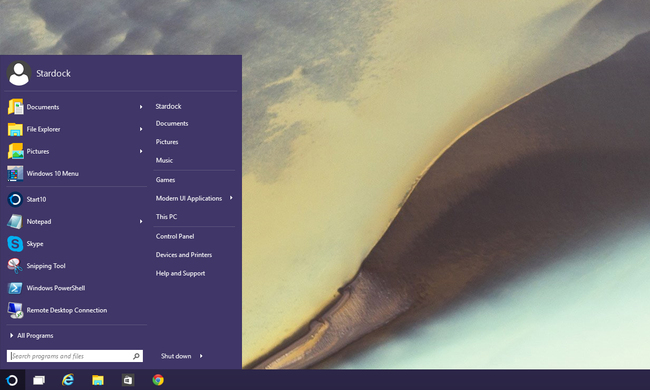 Альтернативный Пуск для Windows